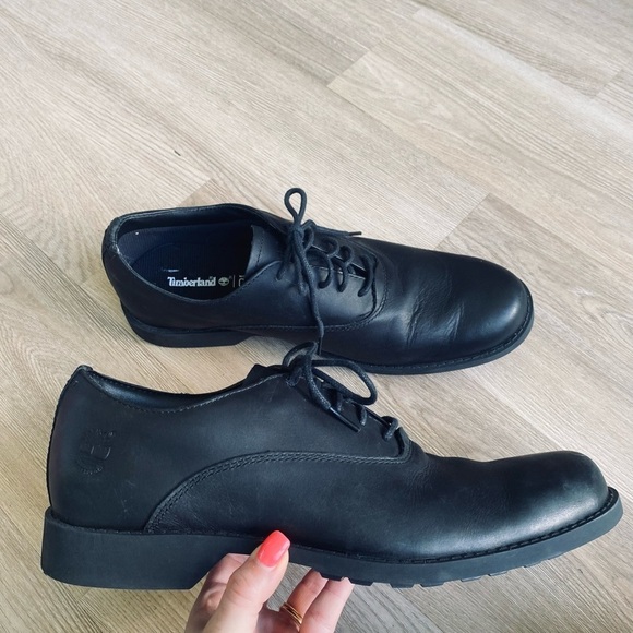 Timberland Other - Timberland Ortholite Black Leather Formal Dress Shoes Low